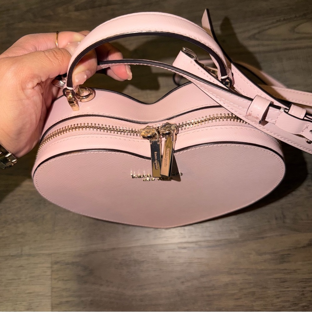 Kate Spade Blush Heart Crossbody Bag - Picture 4 of 4